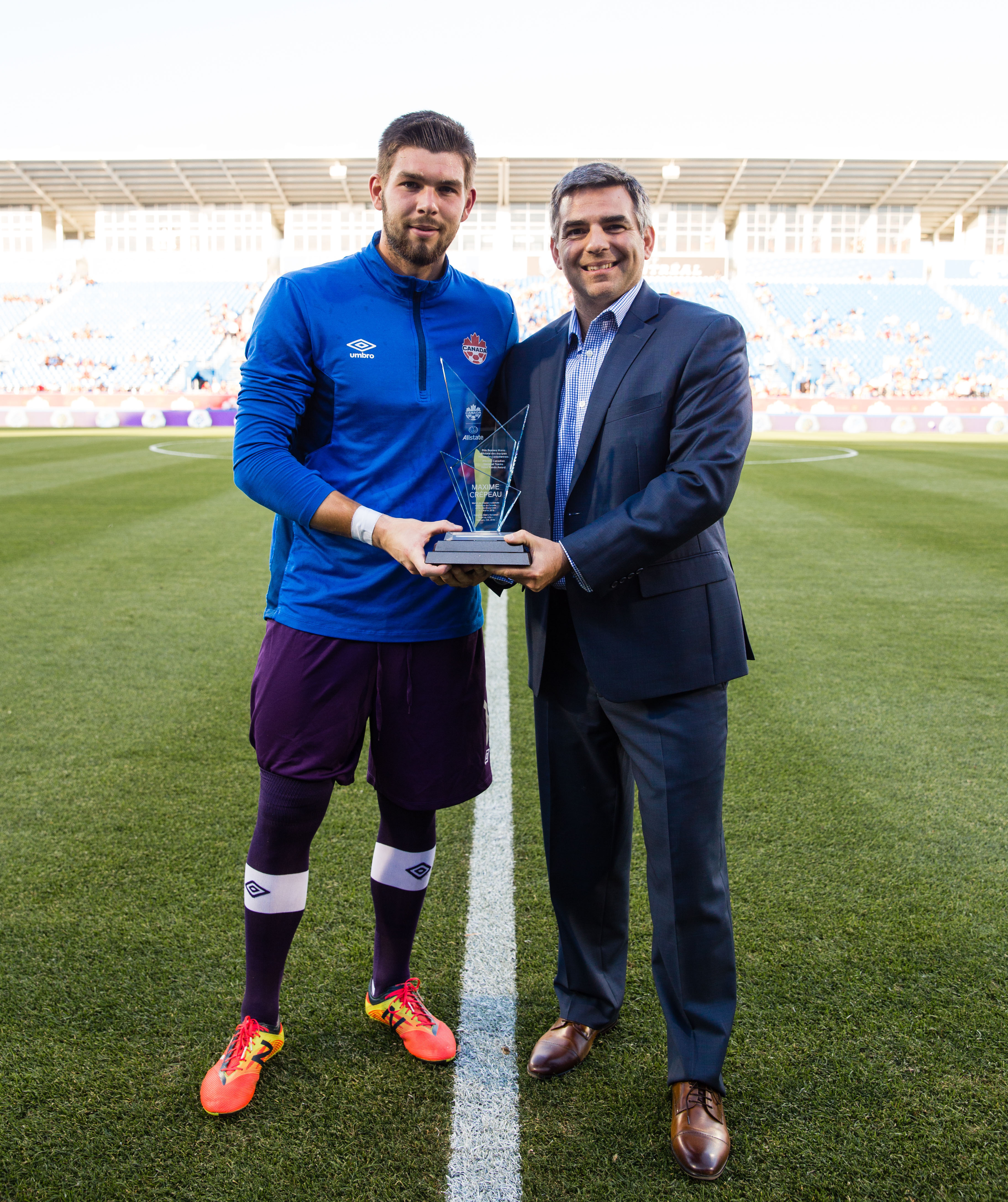 Allstate Canada Soccer Good Hands Award Allstate Canada Soccer Good Hands Award